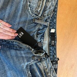 KUT from the Kloth Mid Wash Blue Jeans